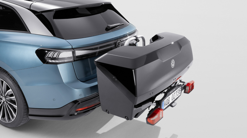 VW Accessories rear box on the VW ID.7 Tourer