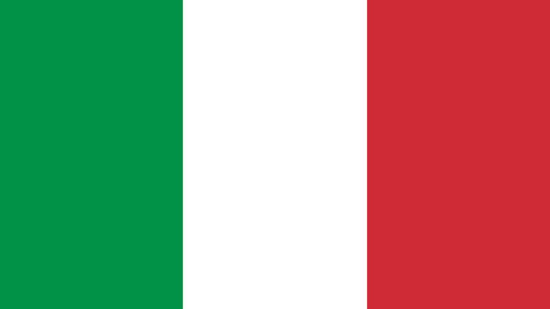 Die italieniche Flagge
