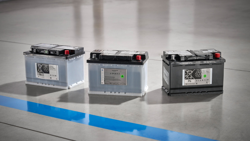 Drei VW Starterbatterien im Überblick