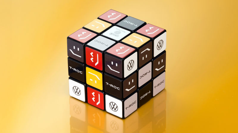 Original Rubik’s Cube im T-Roc Design