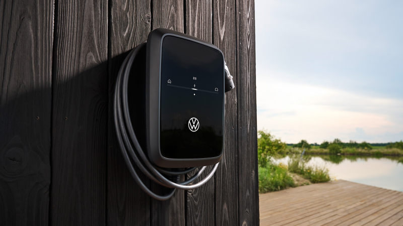 ID. Charger von der Elli Mobility GmbH an Wand