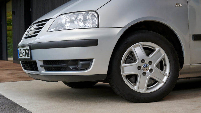 Zbliżenie na koło VW Sharan 1