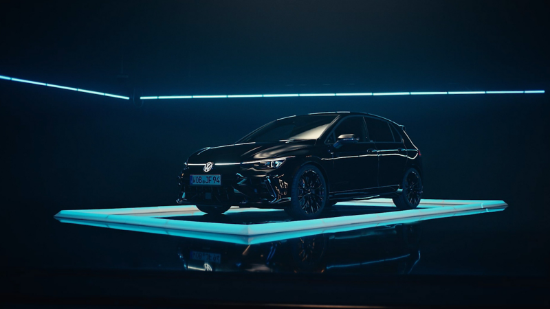 VW Golf R Black Edition.