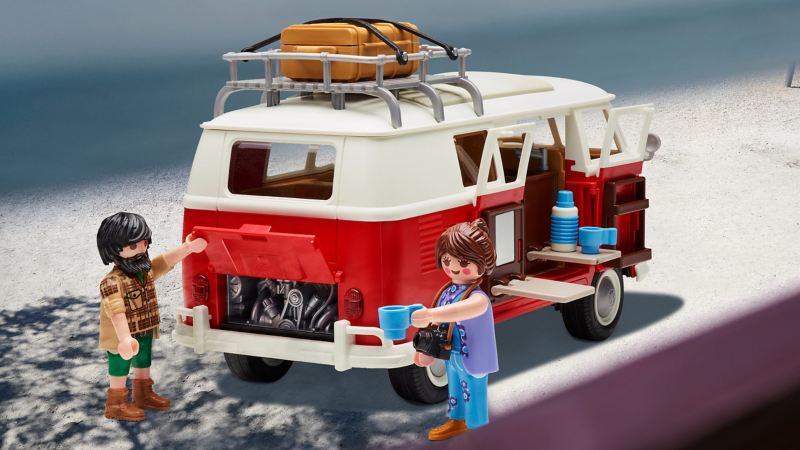 Playmobil® T1 Camper mit zahlreichem Zubehör – VW Spielzeug