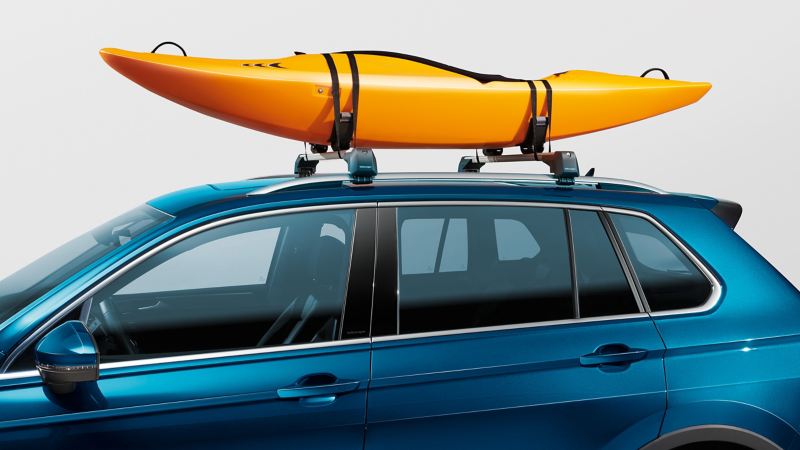 A kayak holder from VW Accessories for your VW Tiguan