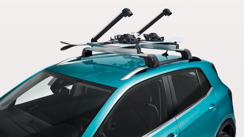 Ski and snowboard holder from VW Accessories for your VW T-Cross