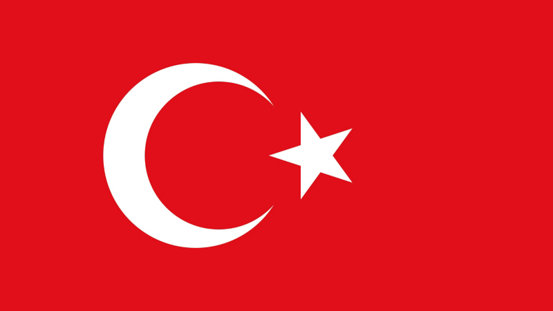 Die türkische Flagge