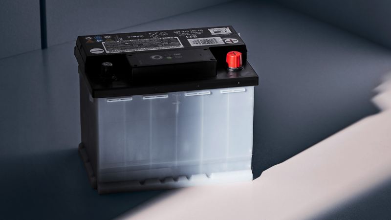Una batería de 12 voltios para los modelos ID. 