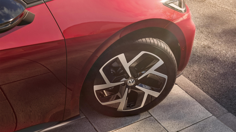 Volkswagen Reifen an VW E-Auto