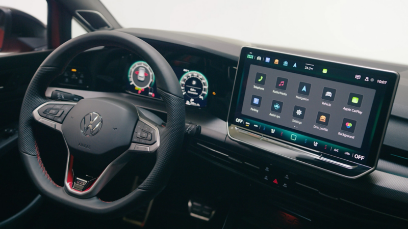 Volkswagen純正インフォテイメントシステム"Discover Pro"  ジェスチャーコントロール