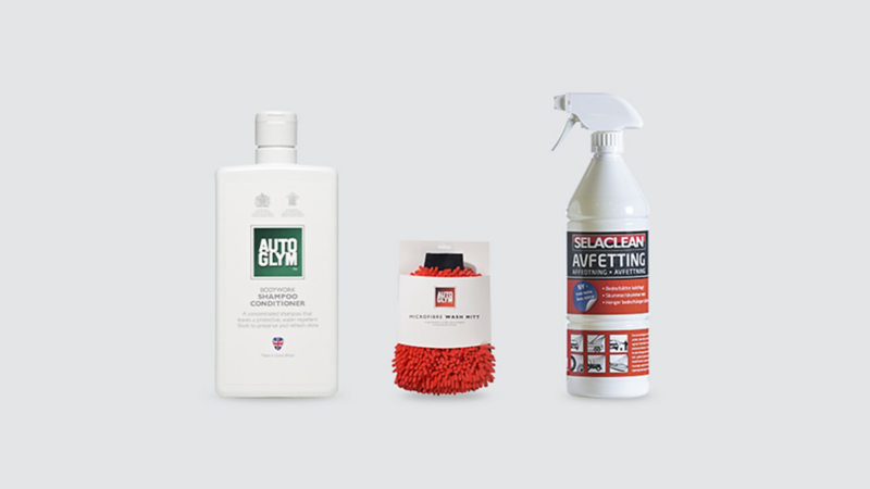 autoglym bilpleie vask av bil