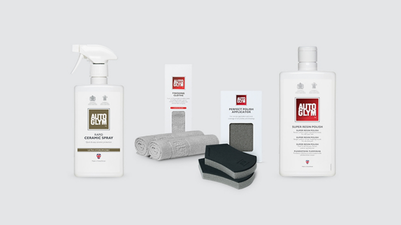 vw autoglym poleringspakke vask av bil