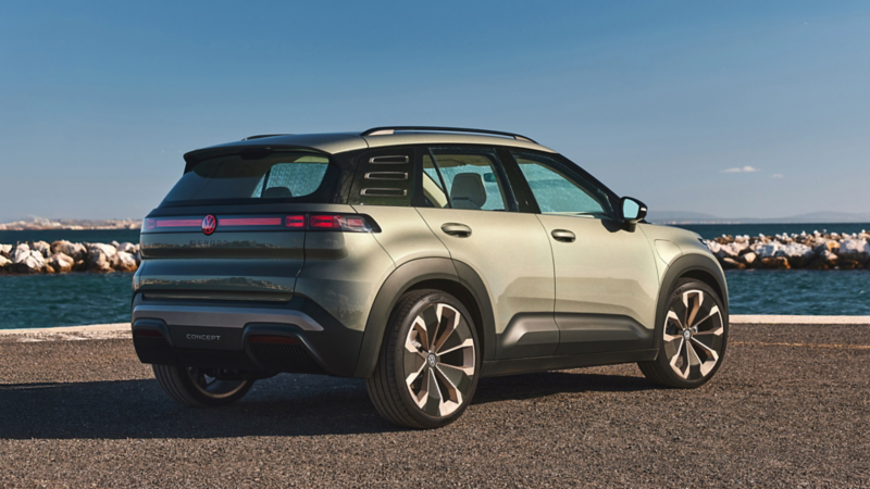 vw id cross concept sett bakfra