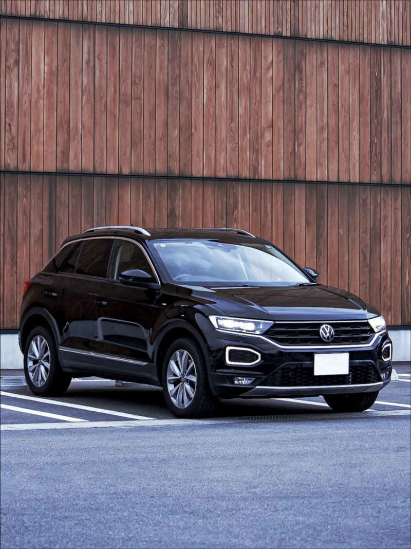 volkswagen car in the parking lot