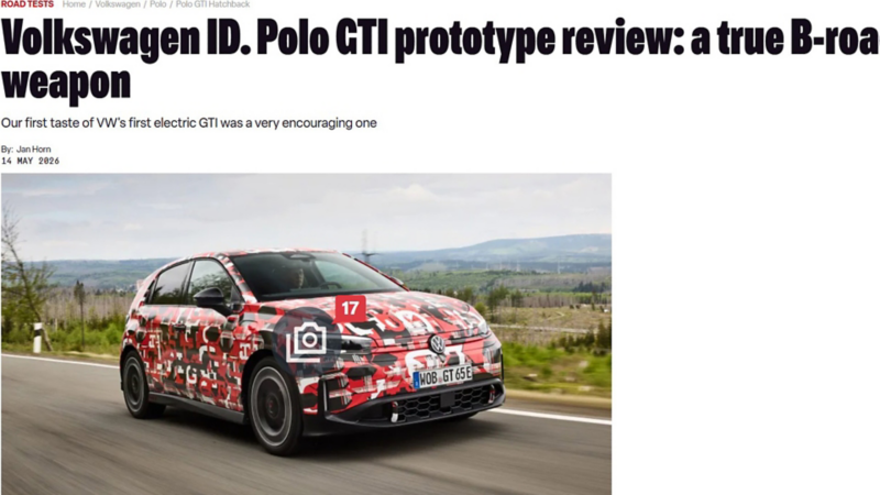 vw id polo prototype auto express