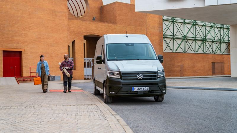 vw crafter led frontlykter