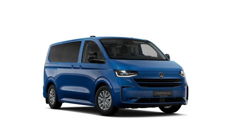 vw e-caravelle familiebil