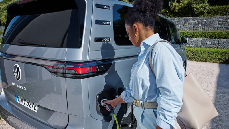 vw id buzz plug & charge