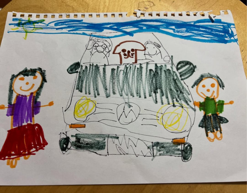 volkswagen car illustration