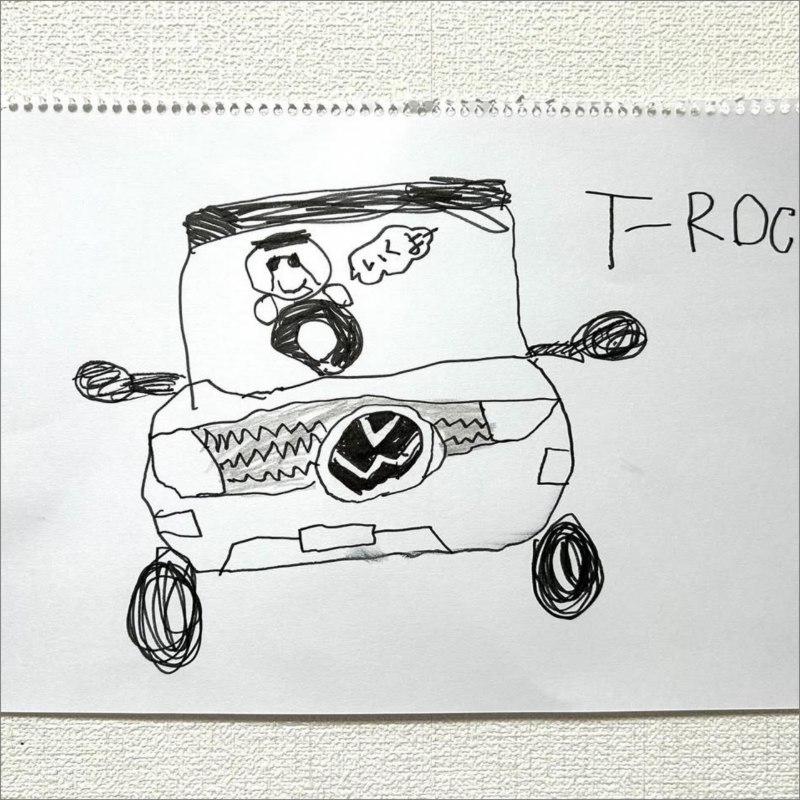 volkswagen car illustration