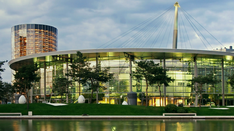 Panorama of Volkswagen’s Wolfsburg site