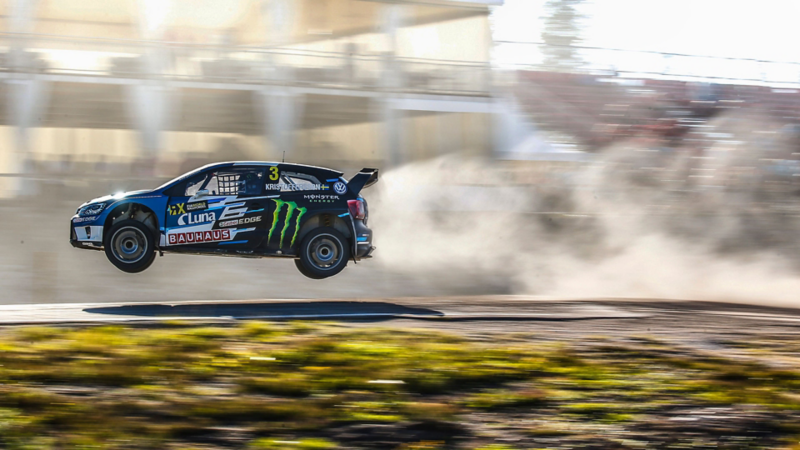 Flygande rallybil, Johan Kristoffersson, VW
