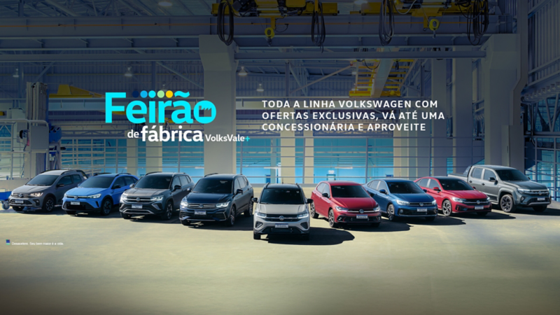 Feirão de Fábrica Volks Vale+