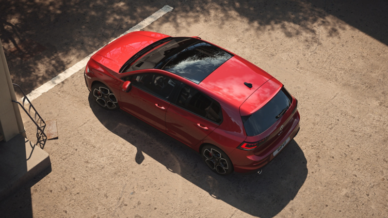Volkswagen Golf GTI Üstten Görünüm