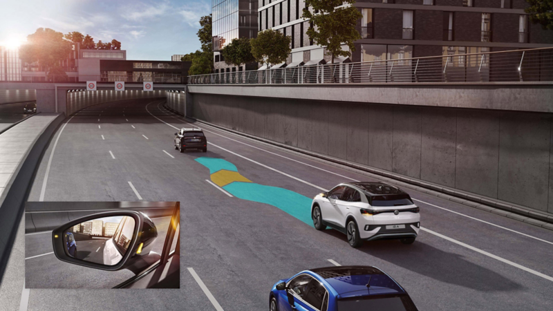 Volkswagen ID.4 Şerit Değiştirme Asistanı