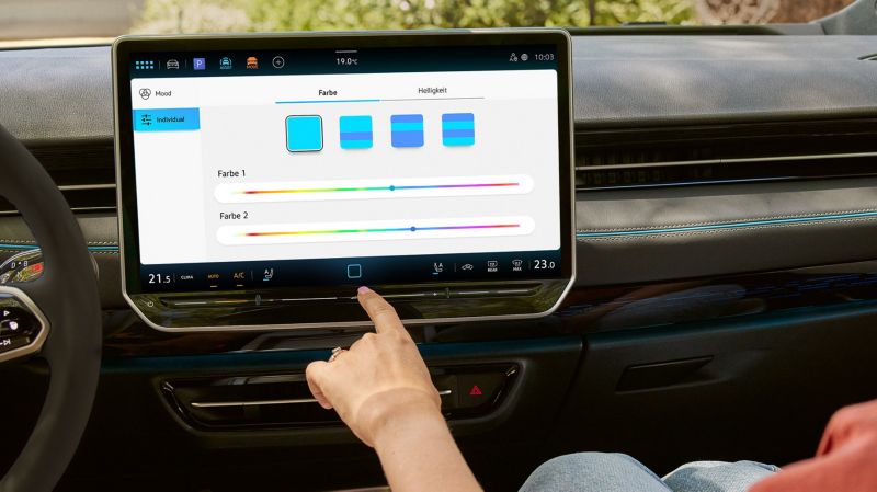 Volkswagen ID.7 Ambiyans Aydınlatma Ayarı