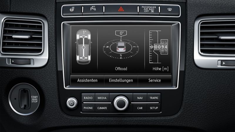 Volkswagen Off-Road Navigasyon Özelliği