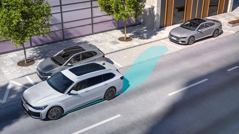 Volkswagen Yeni Passat Akıllı Park Asistanı "Park Assist"