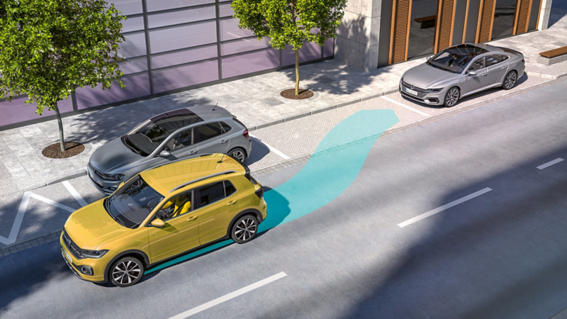Yeni T-Cross Park Asistanı "Park Assist"