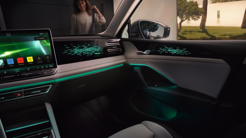 Yeni Tiguan Ambiyans Aydınlatma