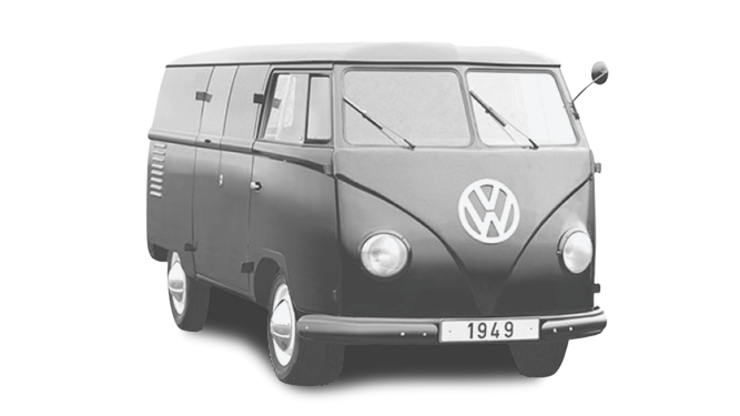 Prototyp Volkswagen Bulli (1949).