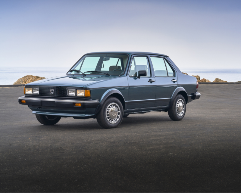 Volkswagen Jetta de la década de 1980.