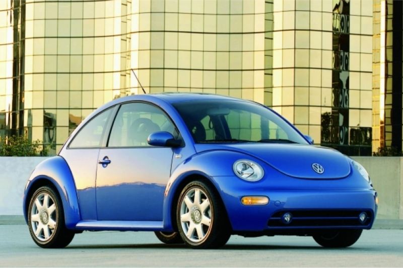 New VW Beetle in 1998.