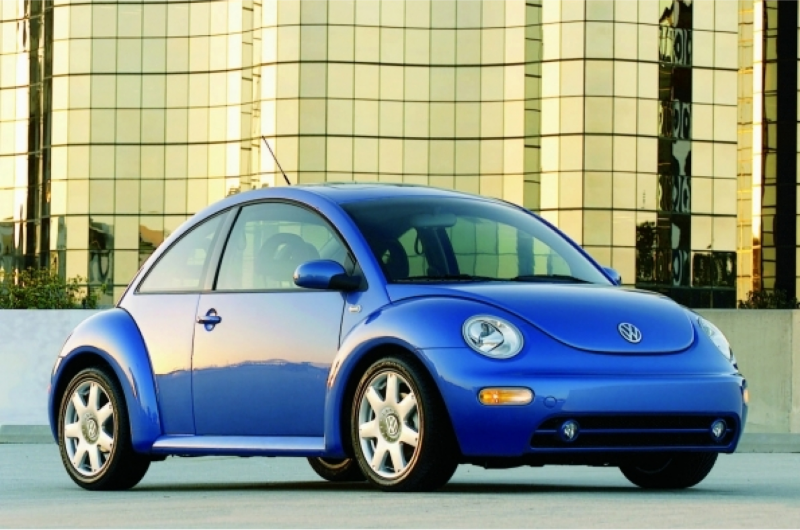 New VW Beetle in 1998.