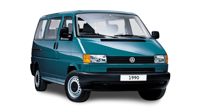 Volkswagen T4 Transporter (1990).