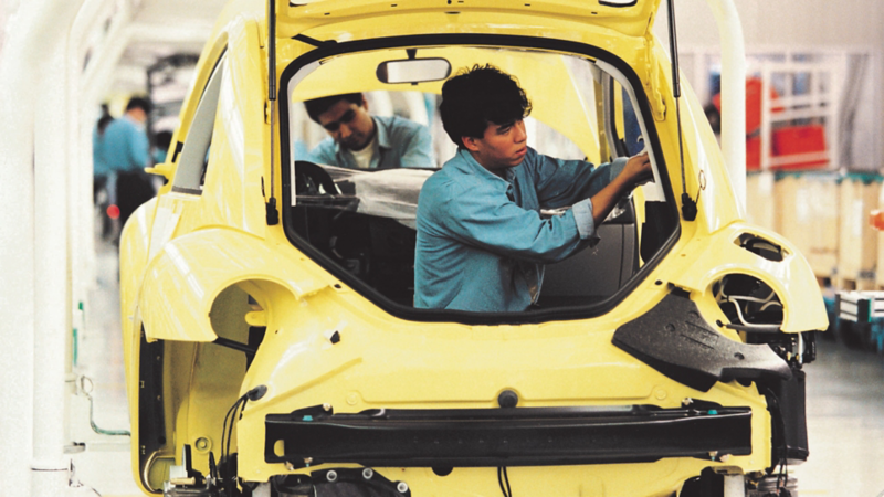 New Beetle fue producido exclusivamente en México en 1997
