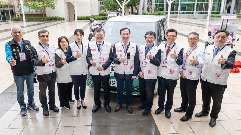 ID. Buzz 領航智慧救護 守護白沙屯媽祖進香信眾 台灣福斯商旅攜手衛福部啟動全台首創綠色行動醫療系統