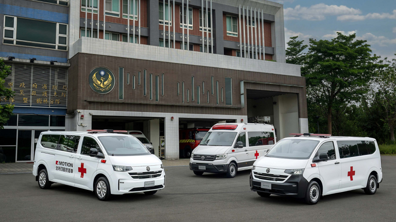 守護生命的堅實後盾 福斯商旅全新世代救護車 全車系亮相 New Kombi、New Caravelle 4MOTION、New Crafter 高頂救護車 在生命的最前線 與你同行