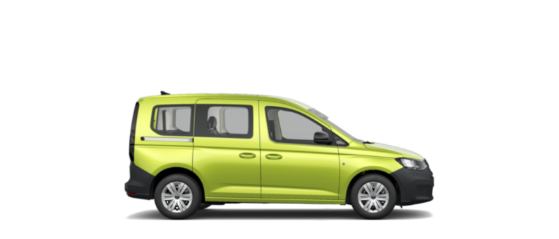 VW Caddy verde
