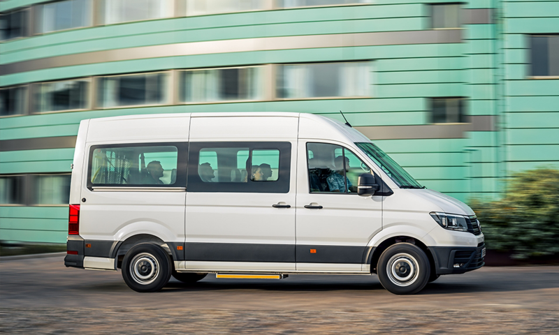 Plano lateral del VW Crafter People PMR
