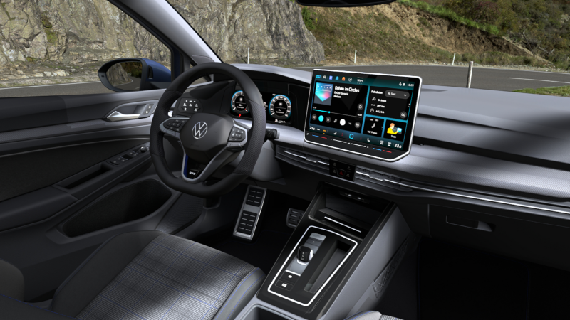 Billede af Golf GTE cockpit