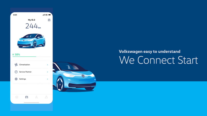 We Connect Start Volkswagen Online Services For The Id