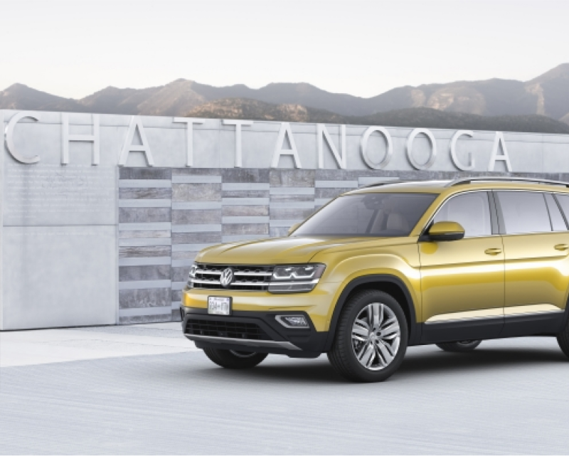 En 2016, Volkswagen Chattanooga comenzó la producción del nuevo Atlas.