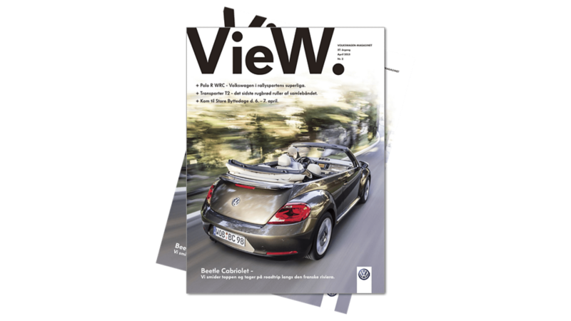 Volkswagen VieW magasin