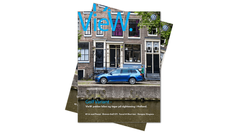 Volkswagen VieW magasin