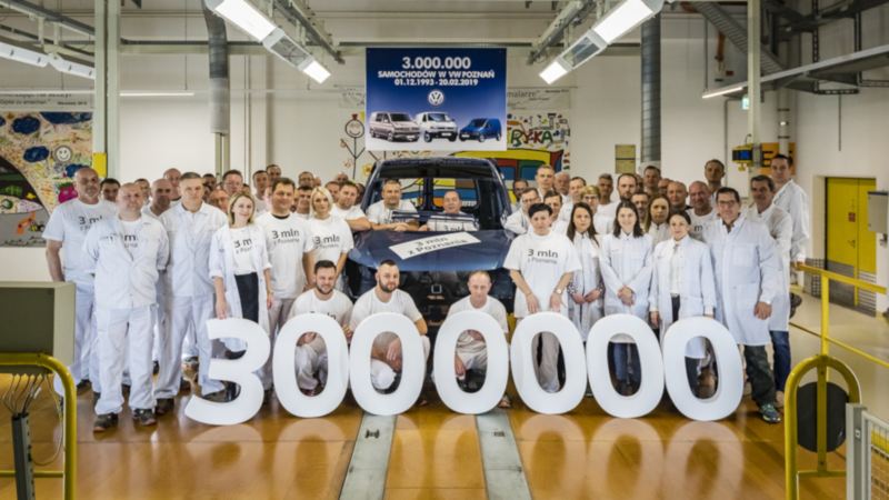 W zakładach Volkswagen Poznań wyprodukowano już 3 miliony samochodów